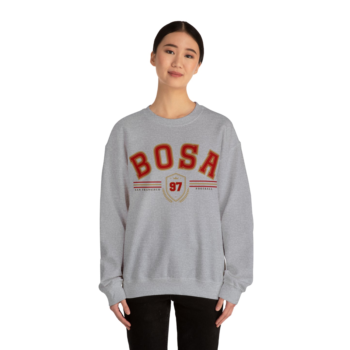 Nick Bosa Sweatshirt - Happy Place Studio