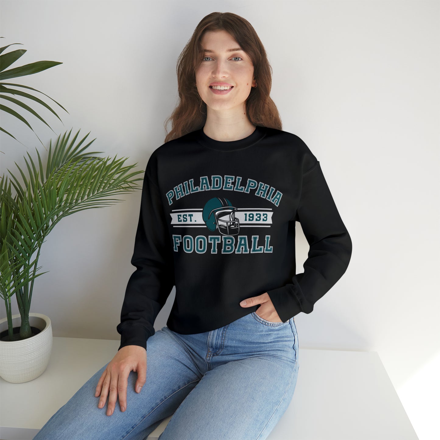 Philadelphia Football Sweatshirt - Happy Place Studio