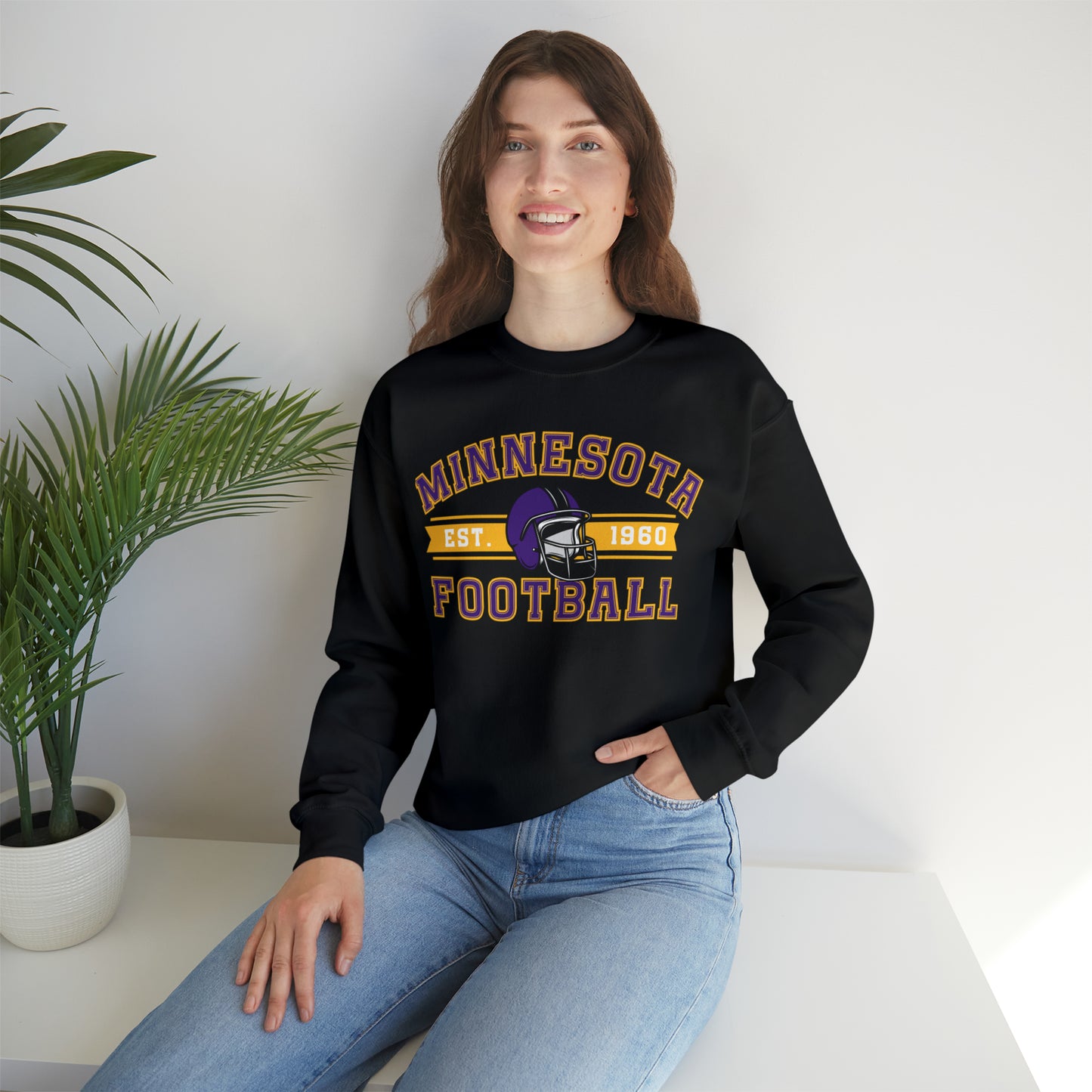 Minnesota Football Sweatshirt - Happy Place Studio