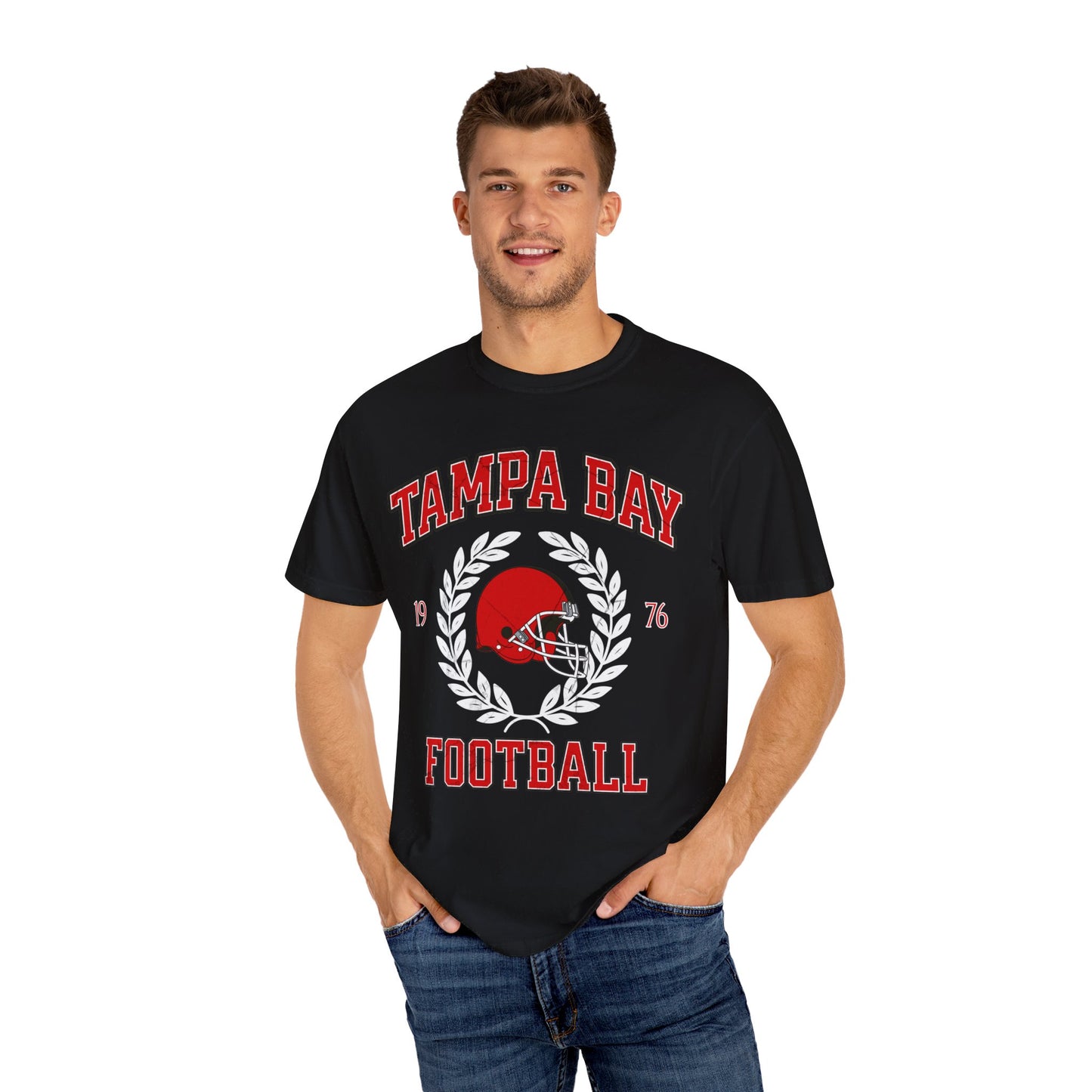 Comfort Colors Tampa Bay Football Shirt