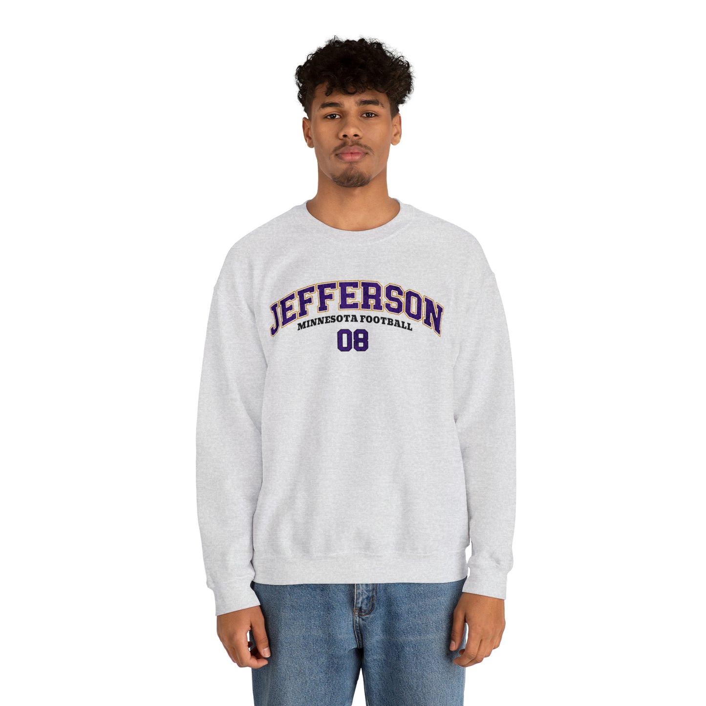 Justin Jefferson Sweatshirt, Minnesota Football Sweatshirt,Justin Jefferson Crewneck,Skol Minnesota,Justin Jefferson Shirt,Viking Sweatshirt - Happy Place Studio