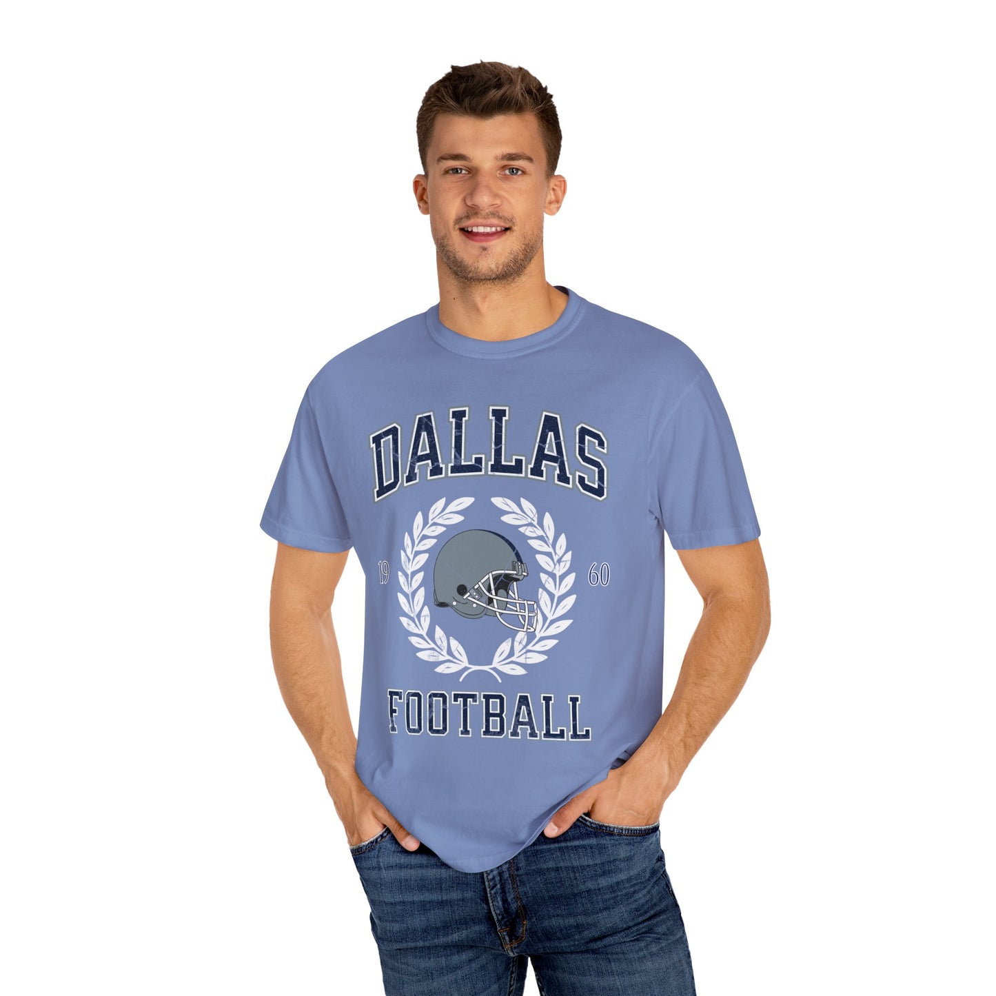 Comfort Colors Dallas Football Shirt
