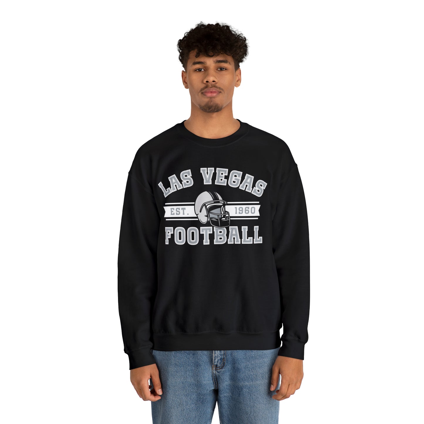 Las Vegas Football Sweatshirt - Happy Place Studio