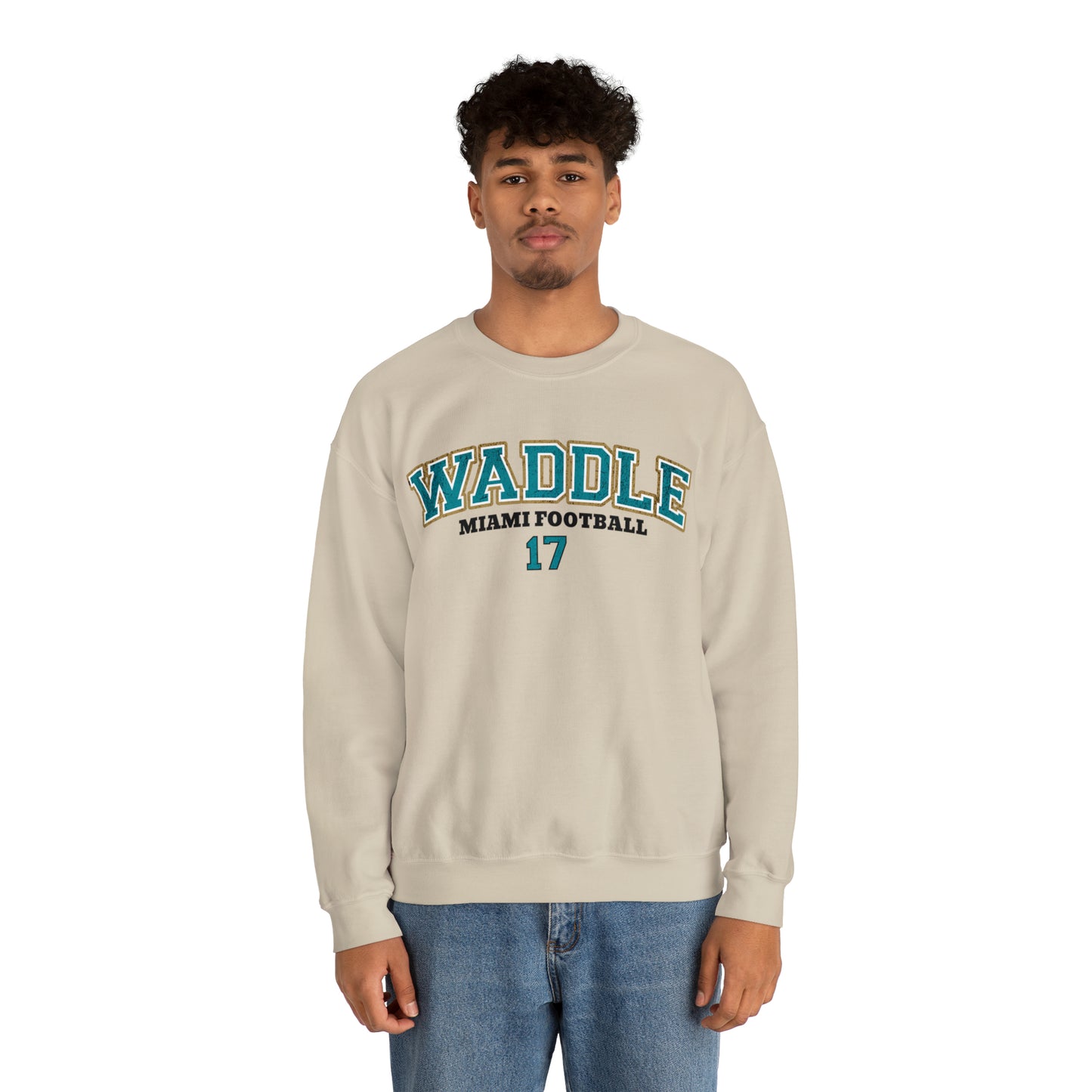 Jaylen Waddle Sweatshirt - Happy Place Studio