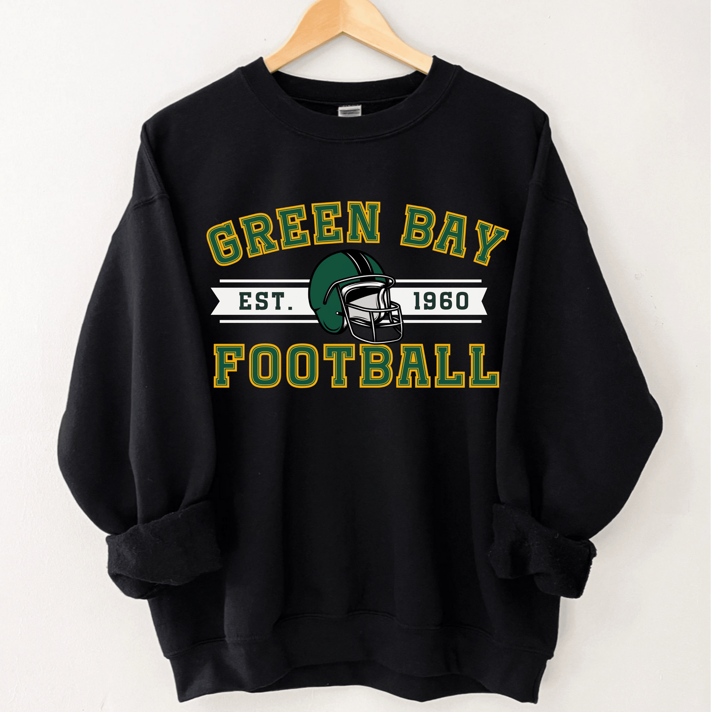 Green Bay Football Sweatshirt - Happy Place Studio
