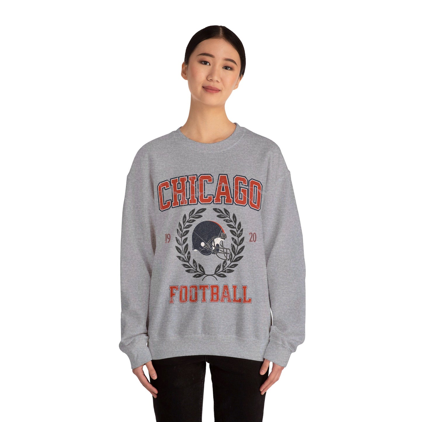 Chicago Football Sweatshirt, Vintage Bear Football Crewneck, Retro Chicago Football Shirt, Chicago Football, Bear Sweatshirt, Caleb Williams