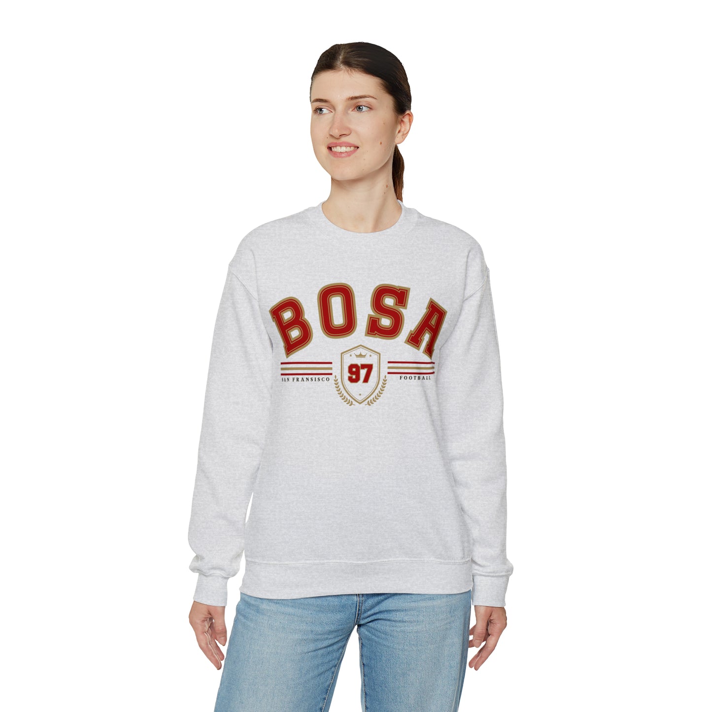 Nick Bosa Sweatshirt - Happy Place Studio