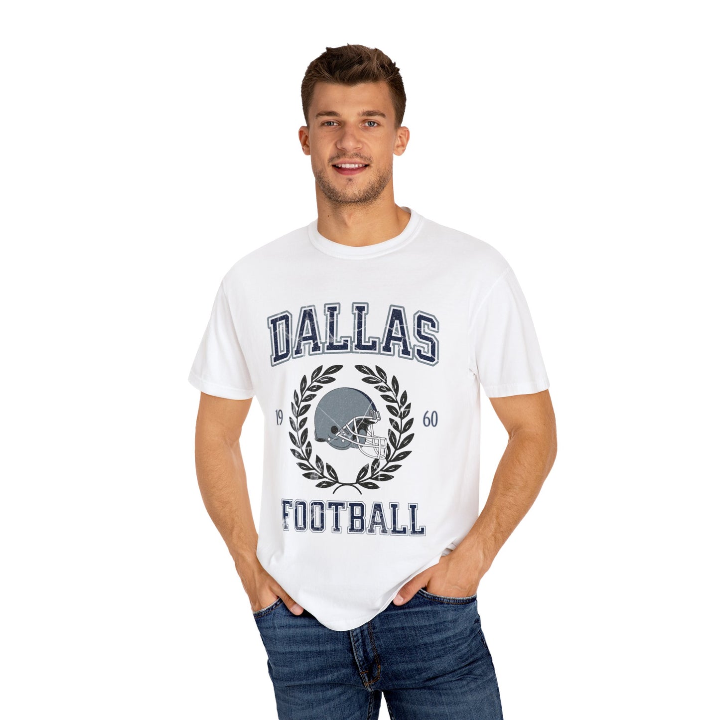 Comfort Colors Dallas Football Shirt