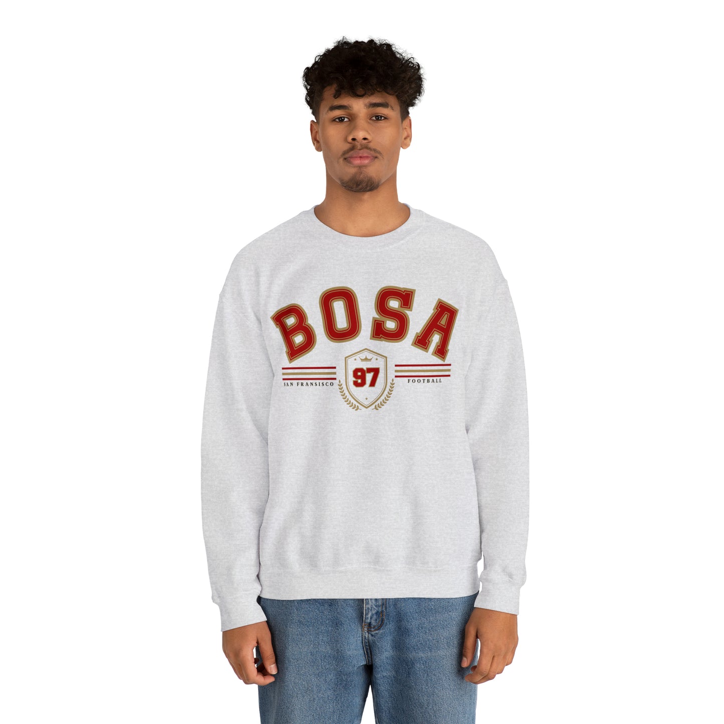 Nick Bosa Sweatshirt - Happy Place Studio