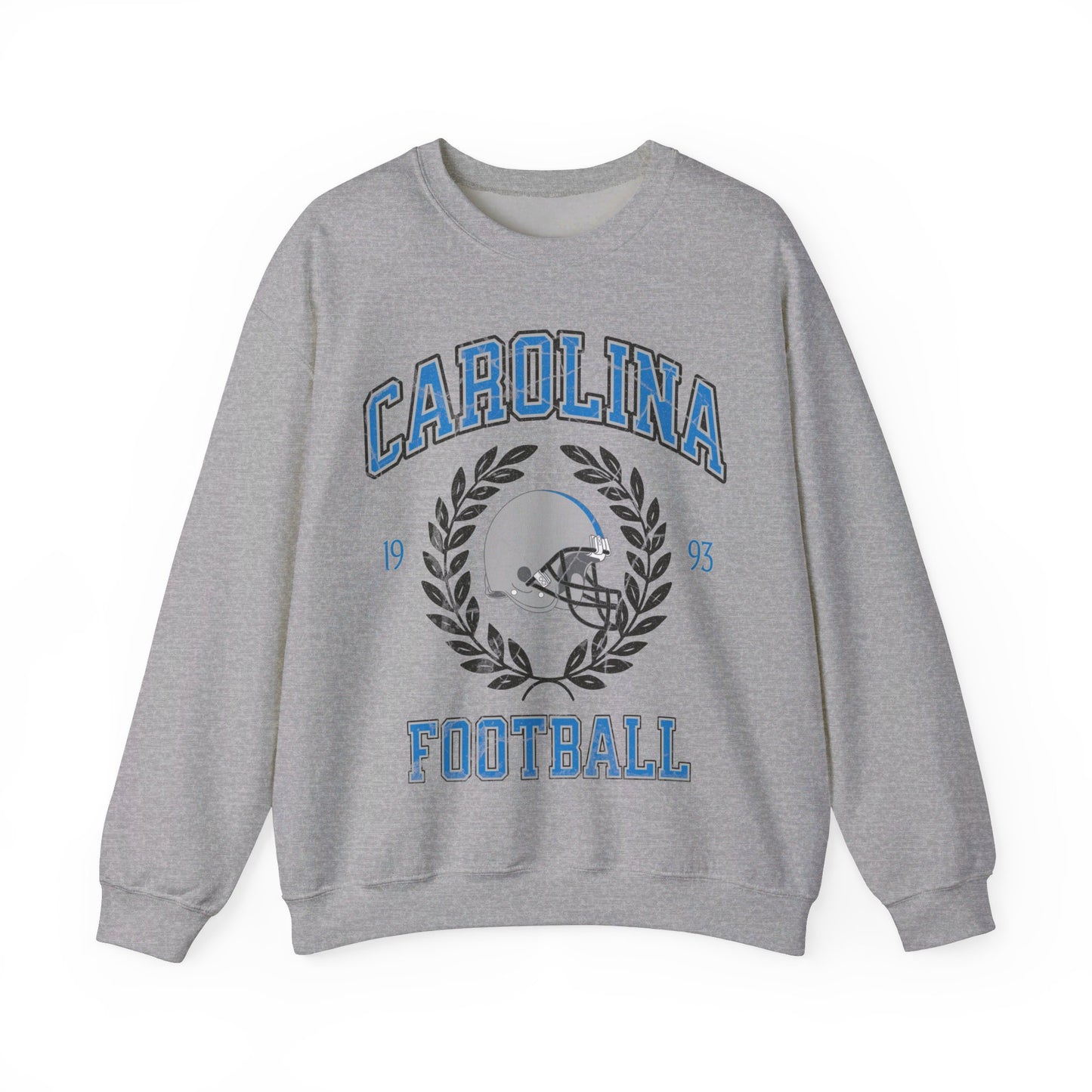 Carolina Football Sweatshirt, Vintage Panther Football Crewneck, Retro Carolina Football Shirt, Panther Football Gift, Carolina Sweatshirt