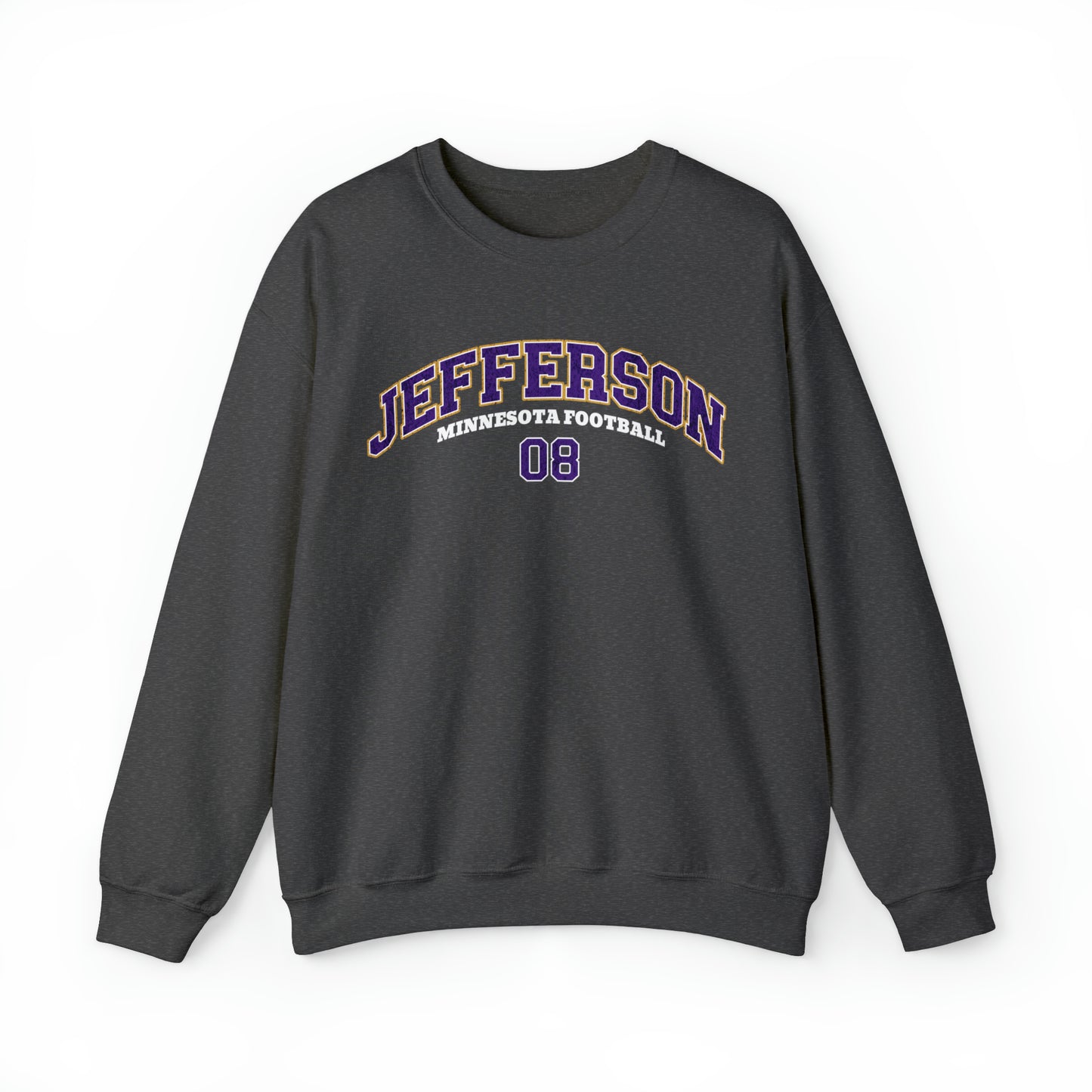 Justin Jefferson Sweatshirt, Minnesota Football Sweatshirt,Justin Jefferson Crewneck,Skol Minnesota,Justin Jefferson Shirt,Viking Sweatshirt - Happy Place Studio