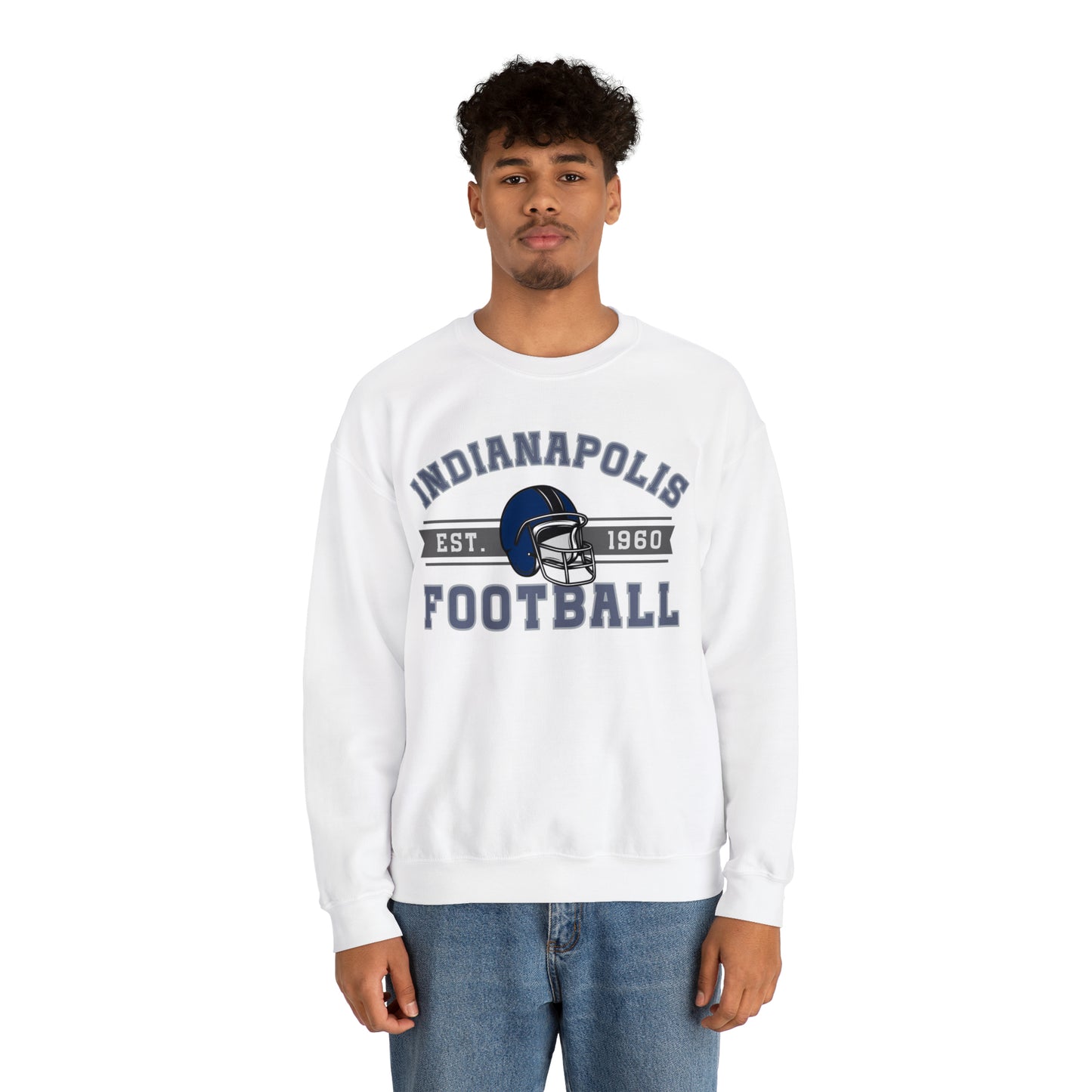 Indianapolis Football Sweatshirt - Happy Place Studio