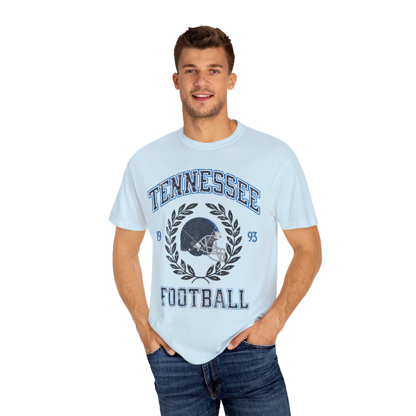 Comfort Colors Tennessee Football Shirt, Titan Shirt, Tennessee Football Shirt, Titan Football, Gift for Tennessee Fan, Titan Gifts