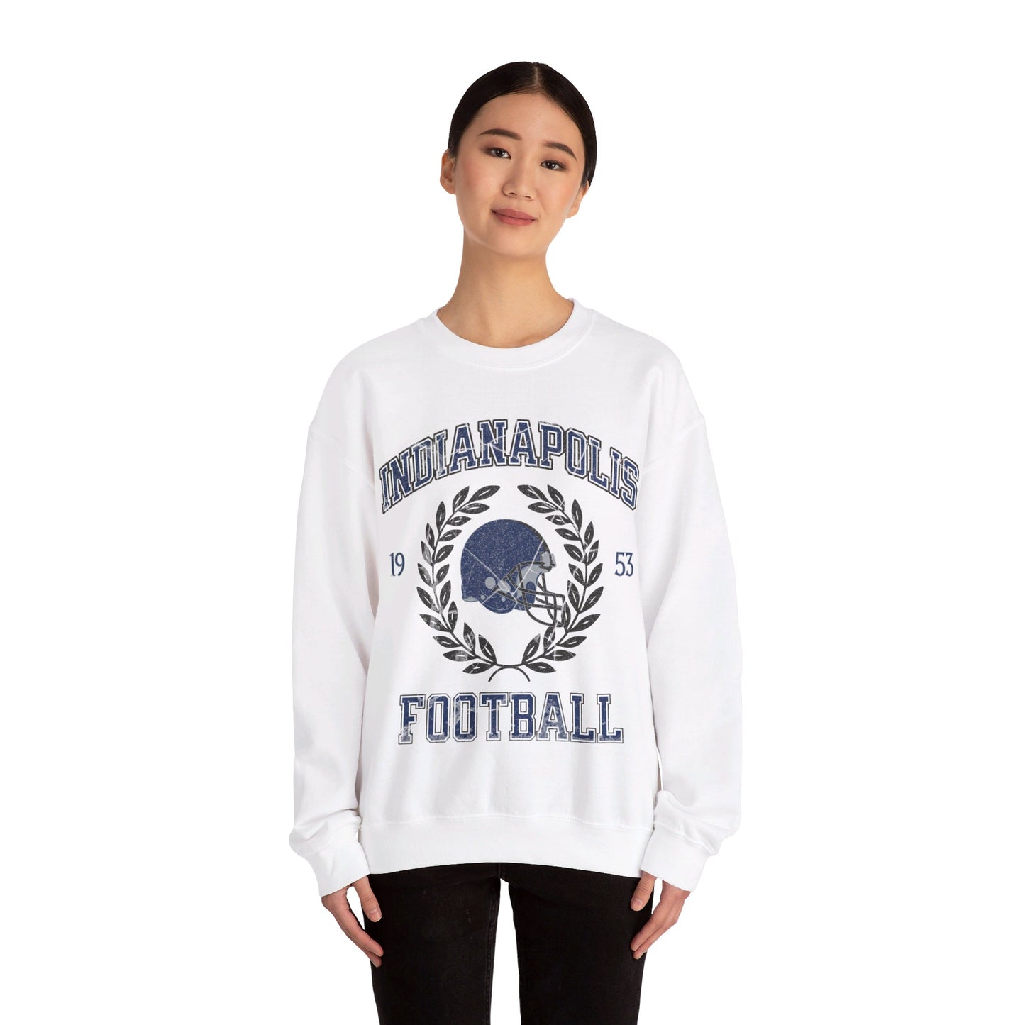 Indianapolis Football Sweatshirt, Vintage Indianapolis Football Crewneck Sweatshirt, Indianapolis tshirt, Indianapolis Hoodie, Colt shirt