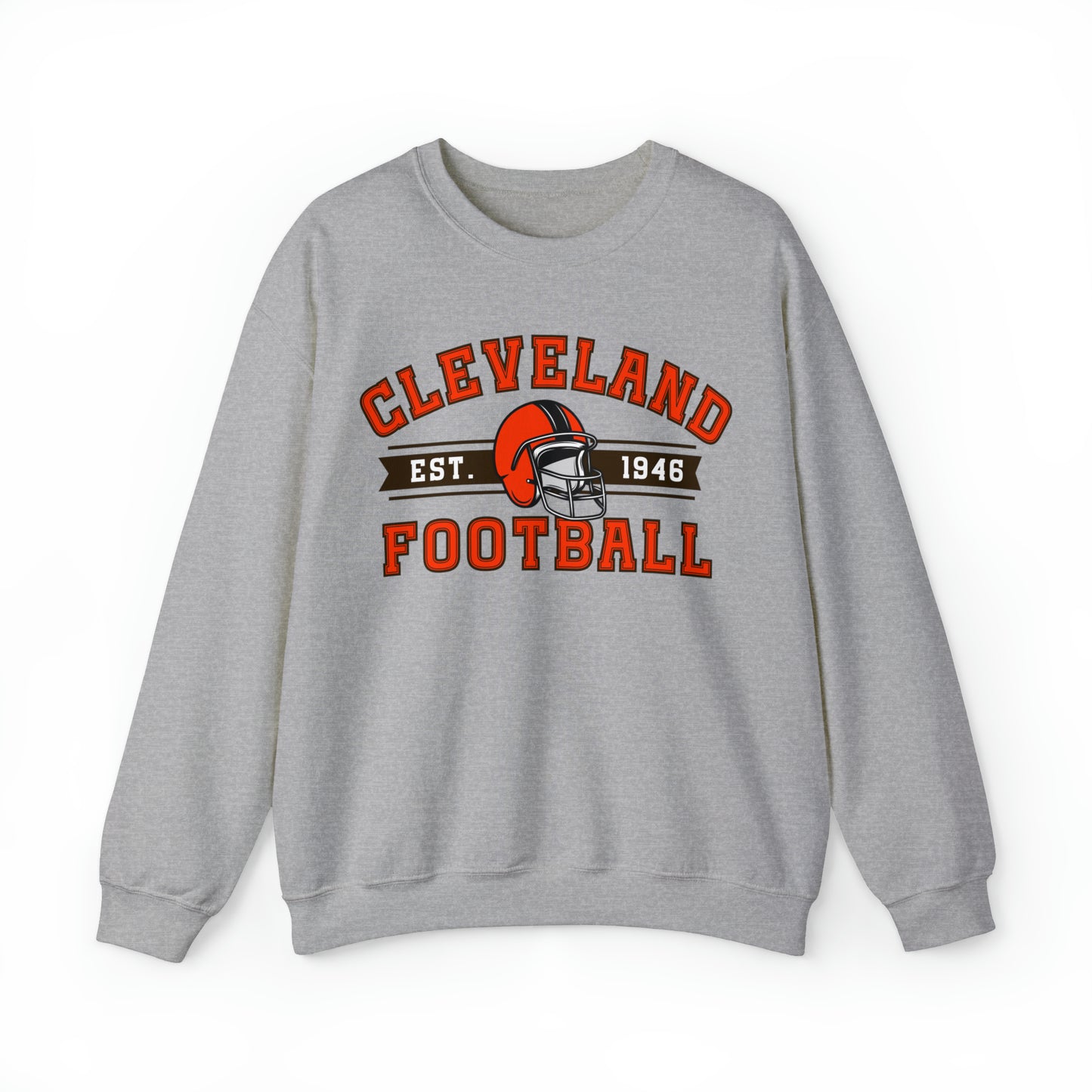 Cleveland Football Sweatshirt - Happy Place Studio