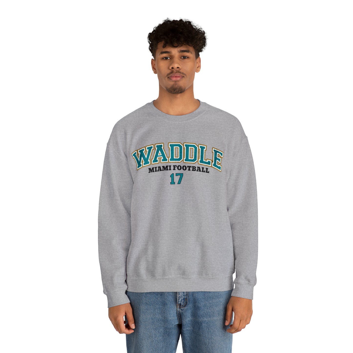 Jaylen Waddle Sweatshirt - Happy Place Studio