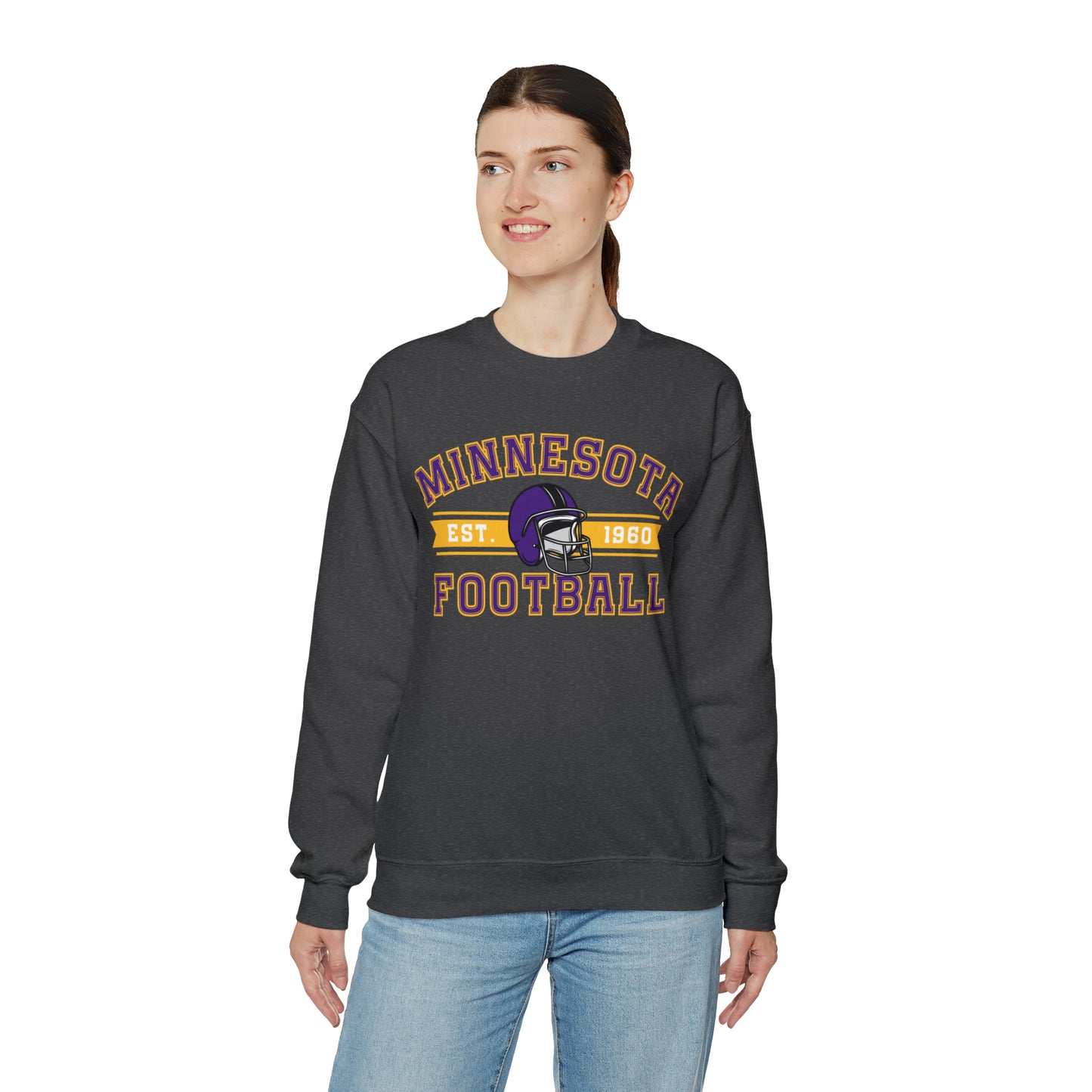 Minnesota Football Sweatshirt - Happy Place Studio