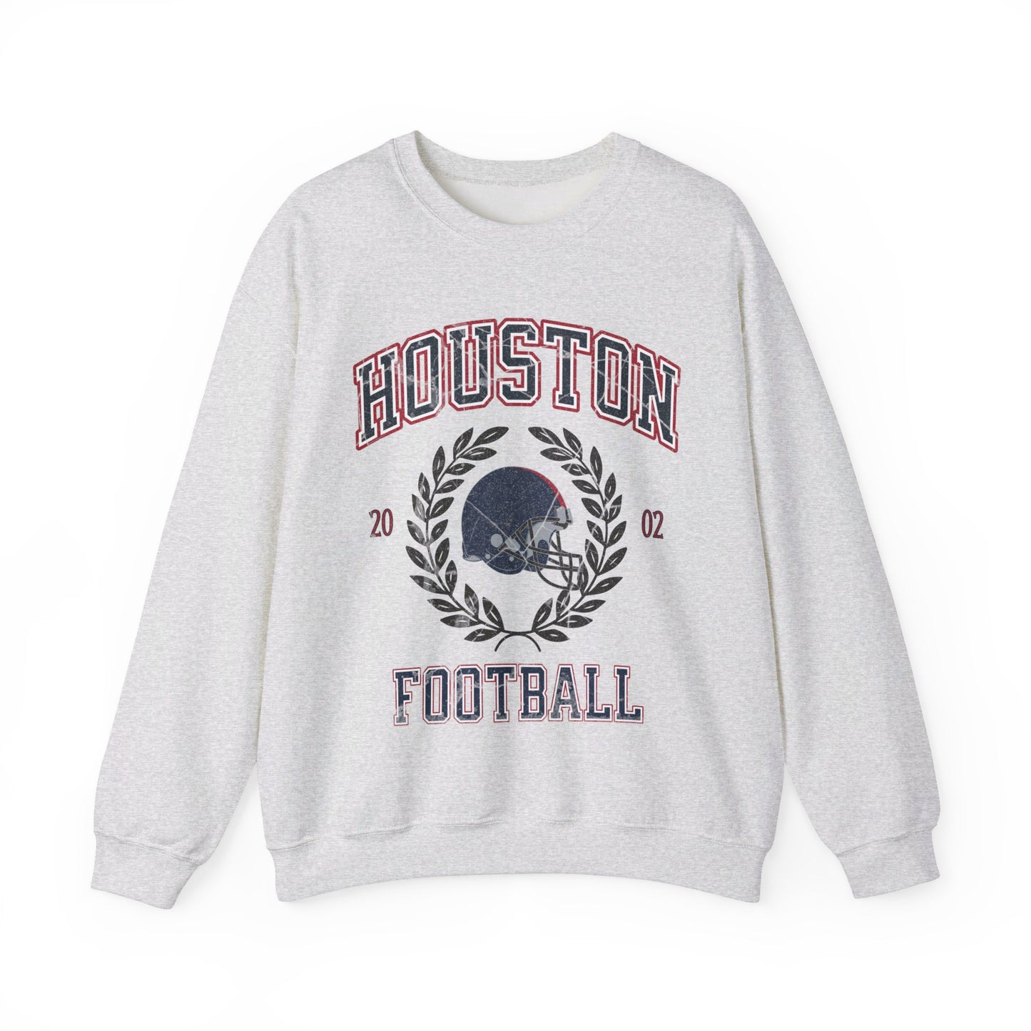 Vintage Houston Sweatshirt, Houston Football Sweatshirt, Texan Football Crewneck, Houston Football Shirt, Texan Football Crewneck Sweatshirt