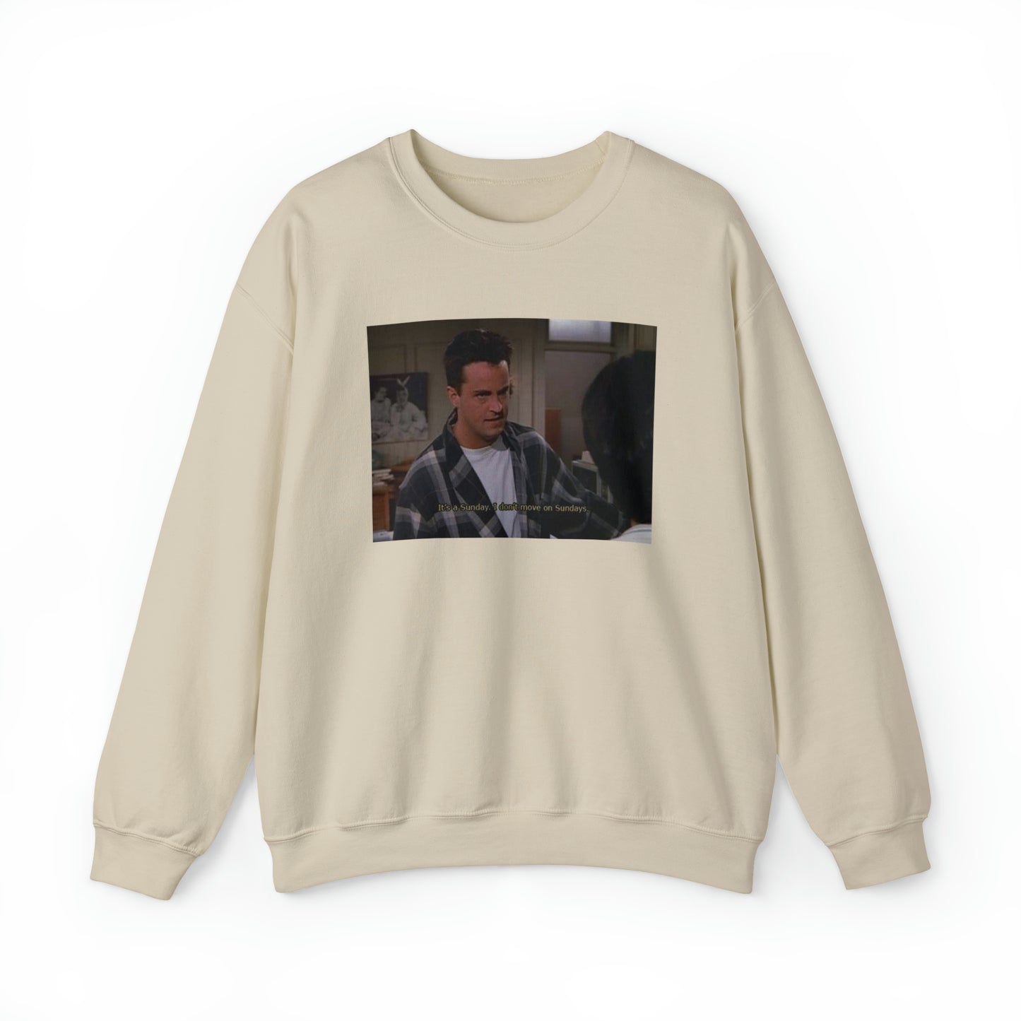 Chandler Bing Sundays Sweatshirt