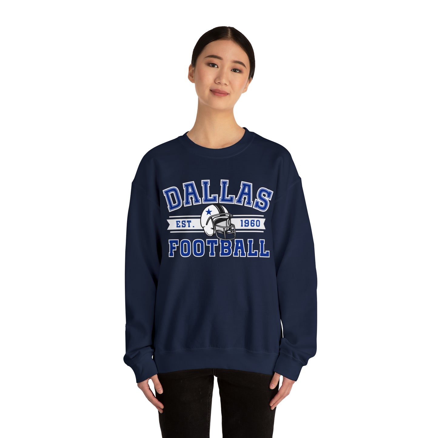 Dallas Football Sweatshirt - Happy Place Studio