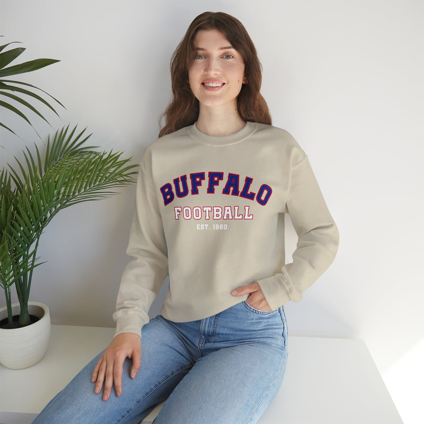 Buffalo Football Sweatshirt - Happy Place Studio