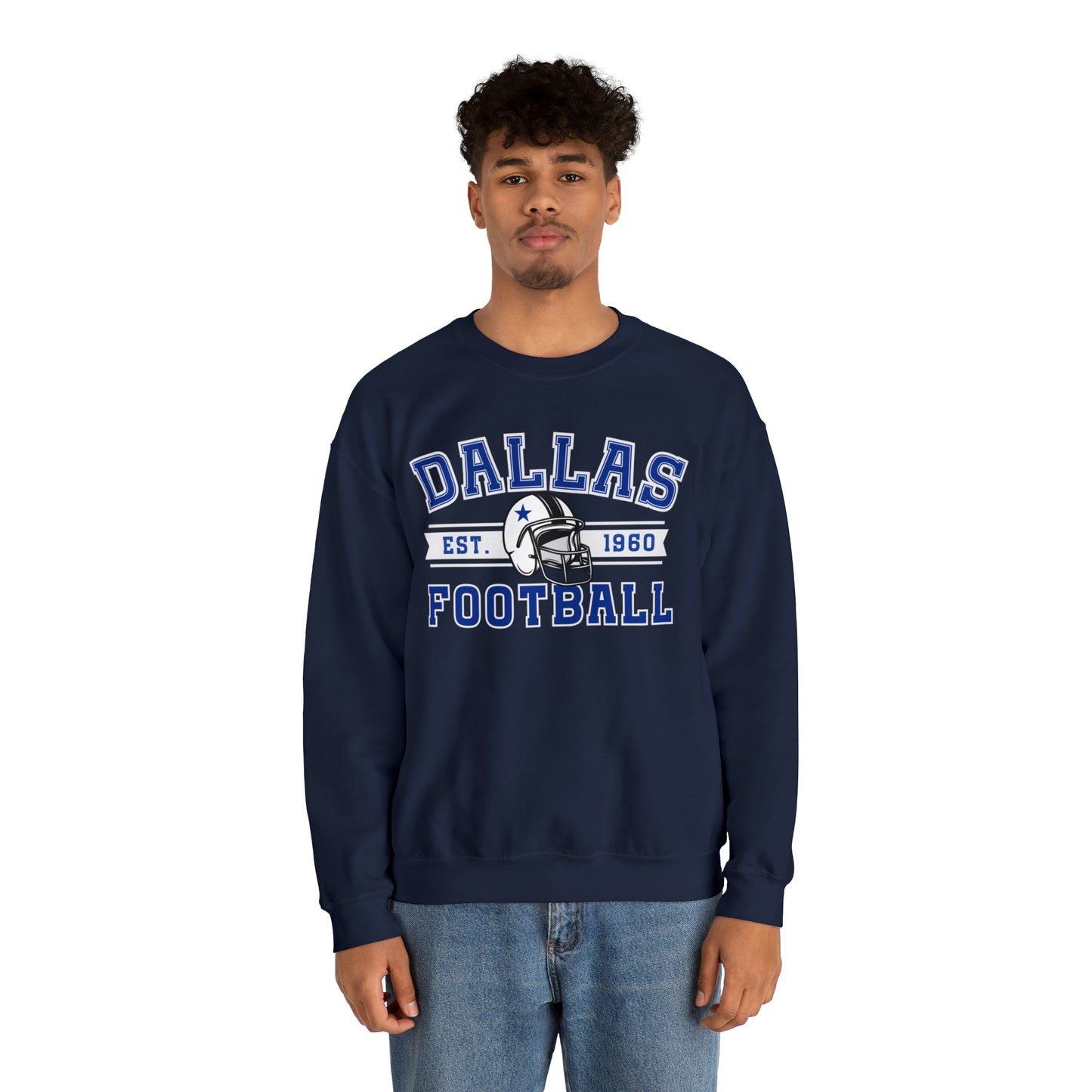 Dallas Football Sweatshirt - Happy Place Studio