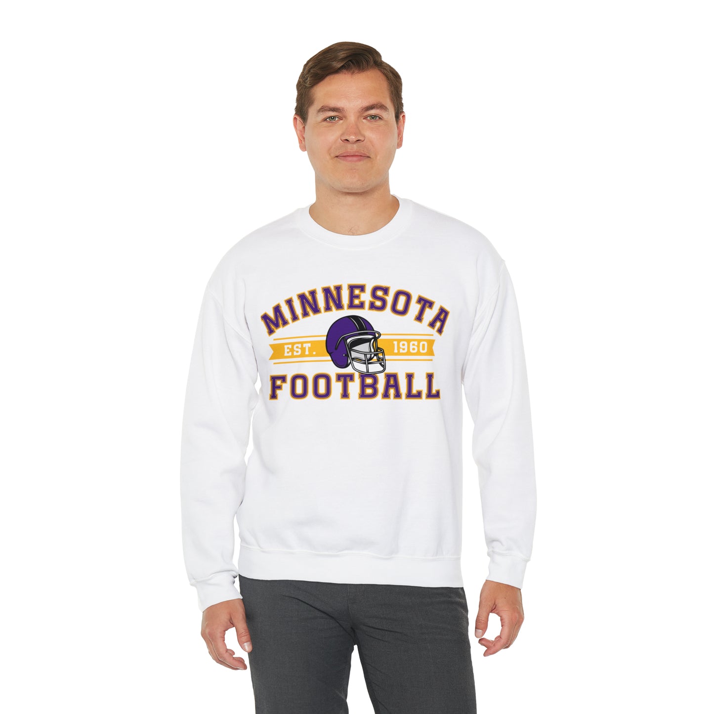 Minnesota Football Sweatshirt - Happy Place Studio