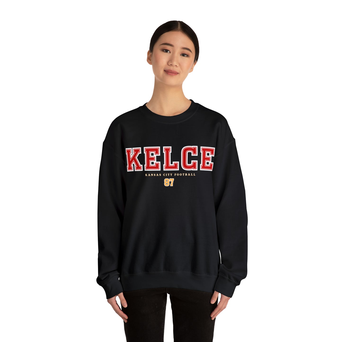 Travis Kelce 87 Sweatshirt - Happy Place Studio
