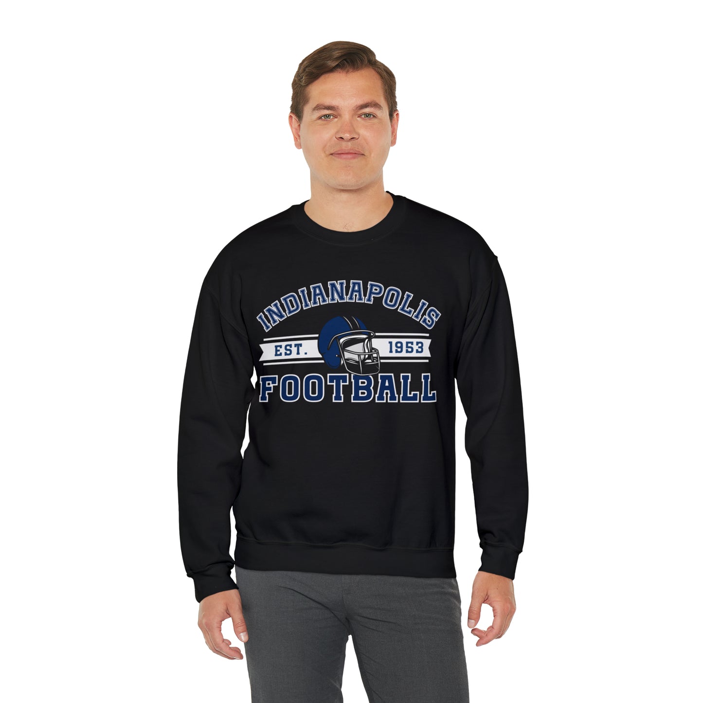 Indianapolis Football Sweatshirt - Happy Place Studio