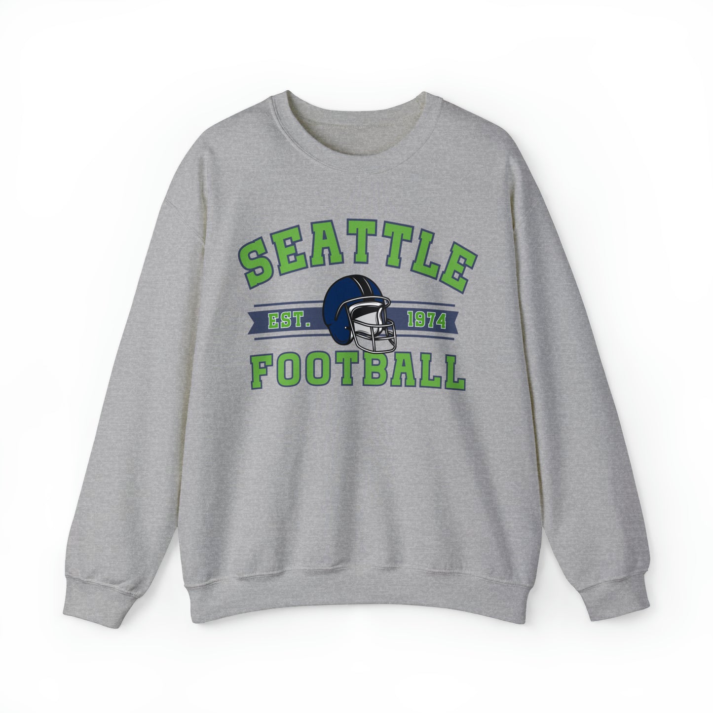 Seattle Football Crewneck - Happy Place Studio