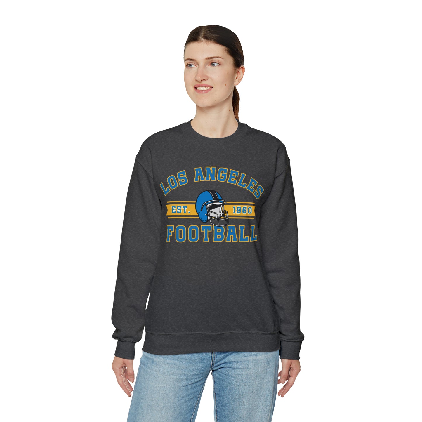 Los Angeles Football Sweatshirt - Happy Place Studio