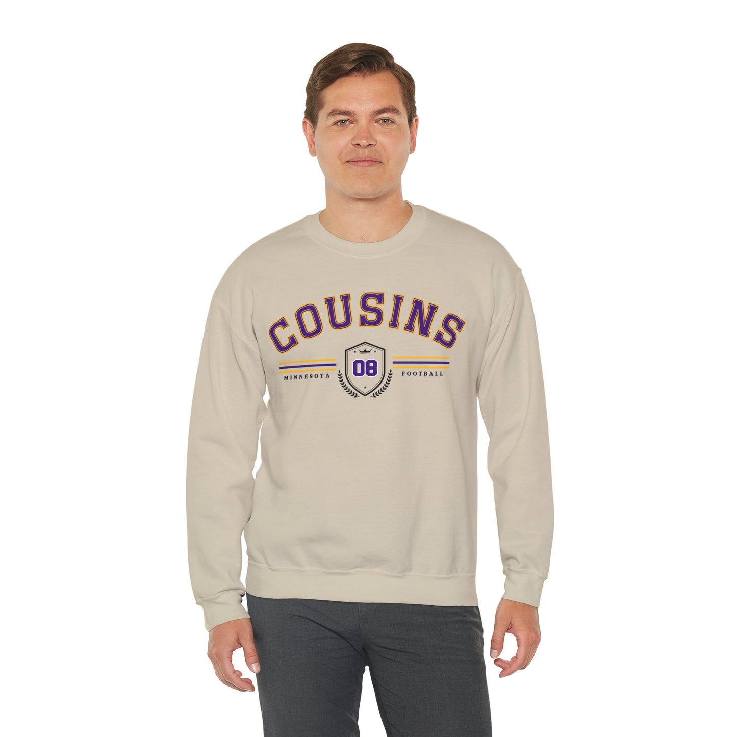 Kirk Cousins Sweatshirt - Happy Place Studio