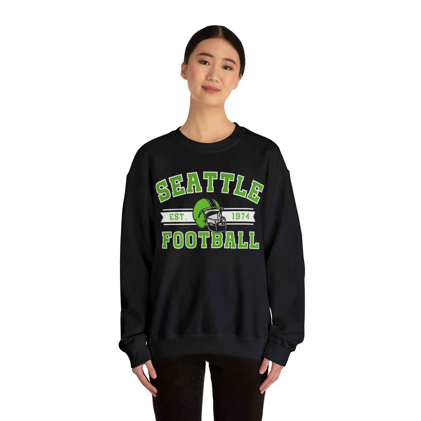 Seattle Football Crewneck - Happy Place Studio