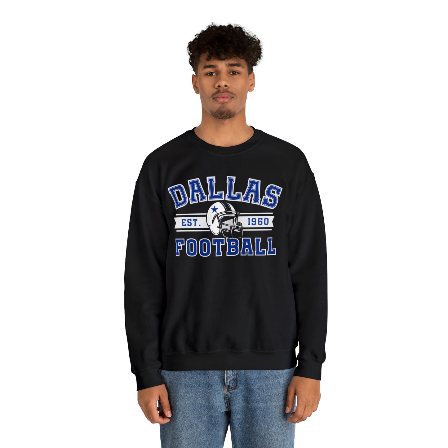 Dallas Football Sweatshirt - Happy Place Studio