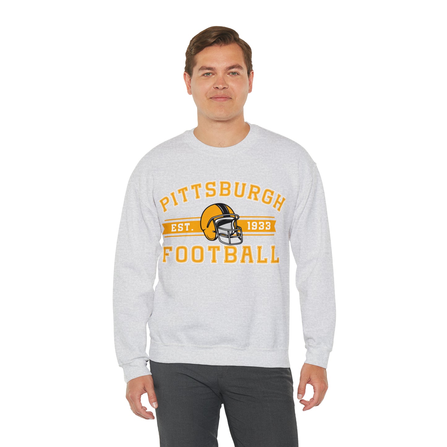 Pittsburgh Football Sweatshirt - Happy Place Studio