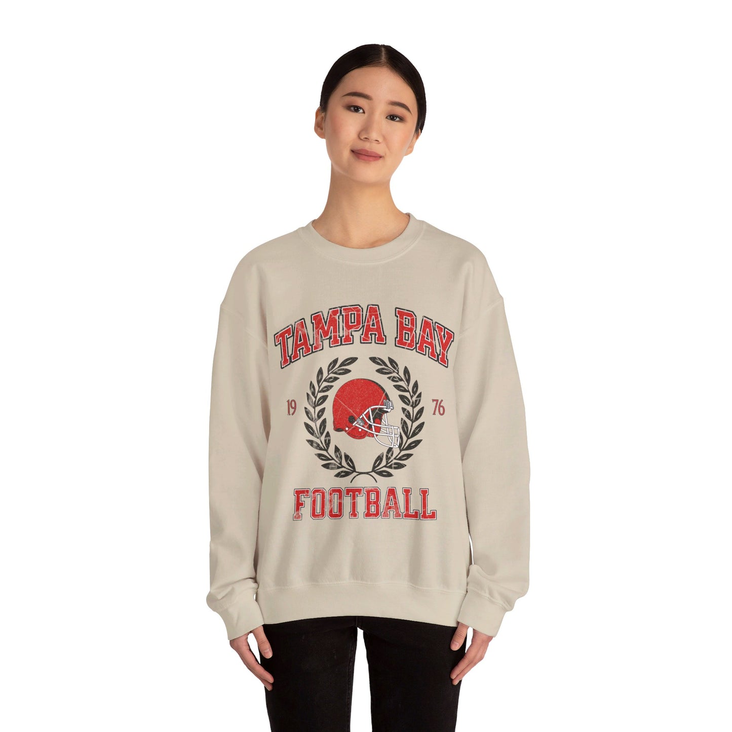 Tampa Bay Football Sweatshirt, Tampa Bay Crewneck, Tampa Bay Shirt, Tampa Bay Football Sweater, Tampa Bay Hoodie, Gift for Tampa Bay Fan