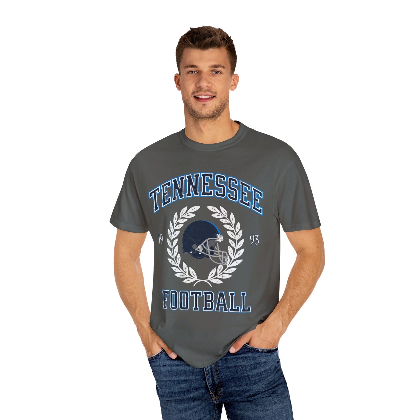 Comfort Colors Tennessee Football Shirt, Titan Shirt, Tennessee Football Shirt, Titan Football, Gift for Tennessee Fan, Titan Gifts