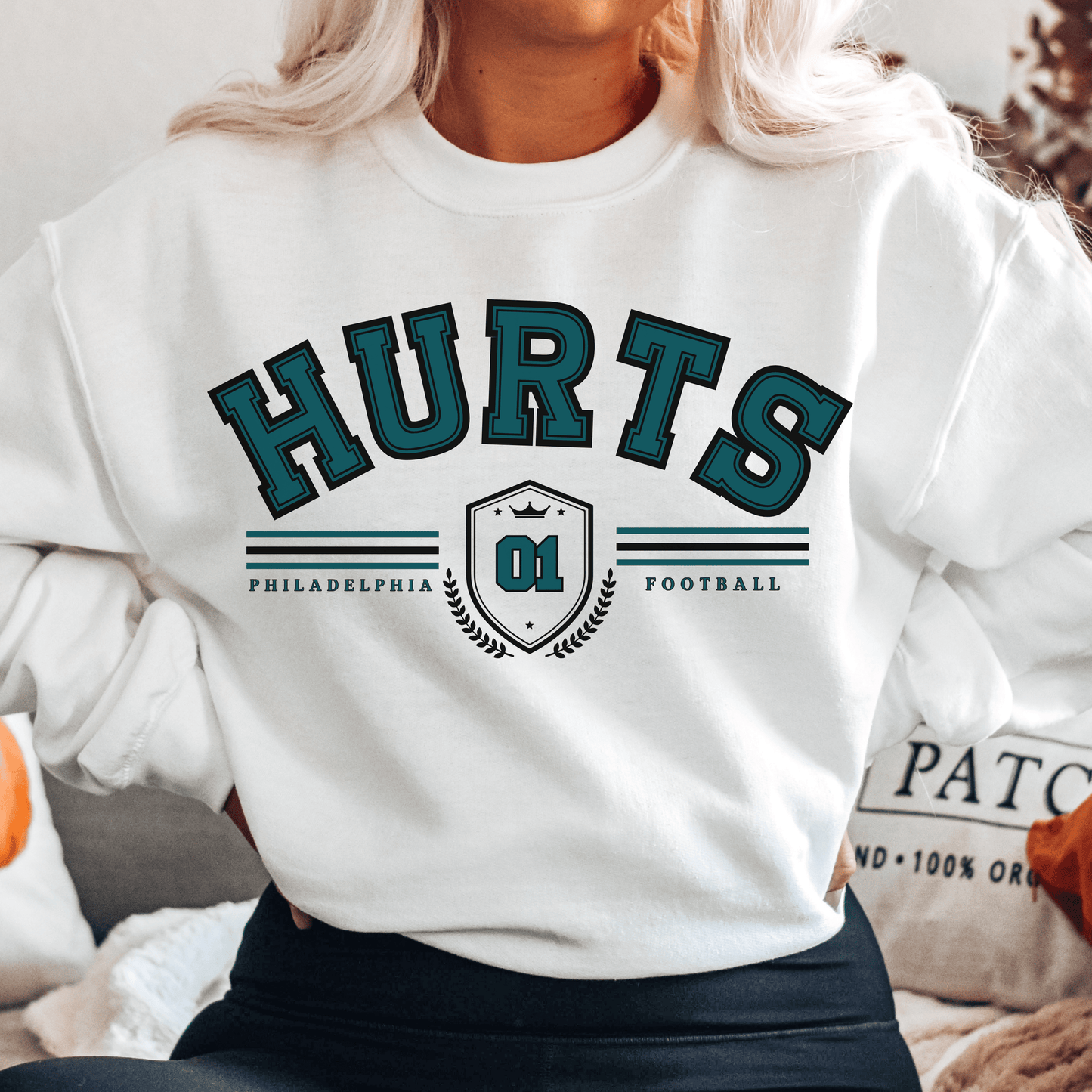 Jalen Hurts Sweatshirt - Happy Place Studio