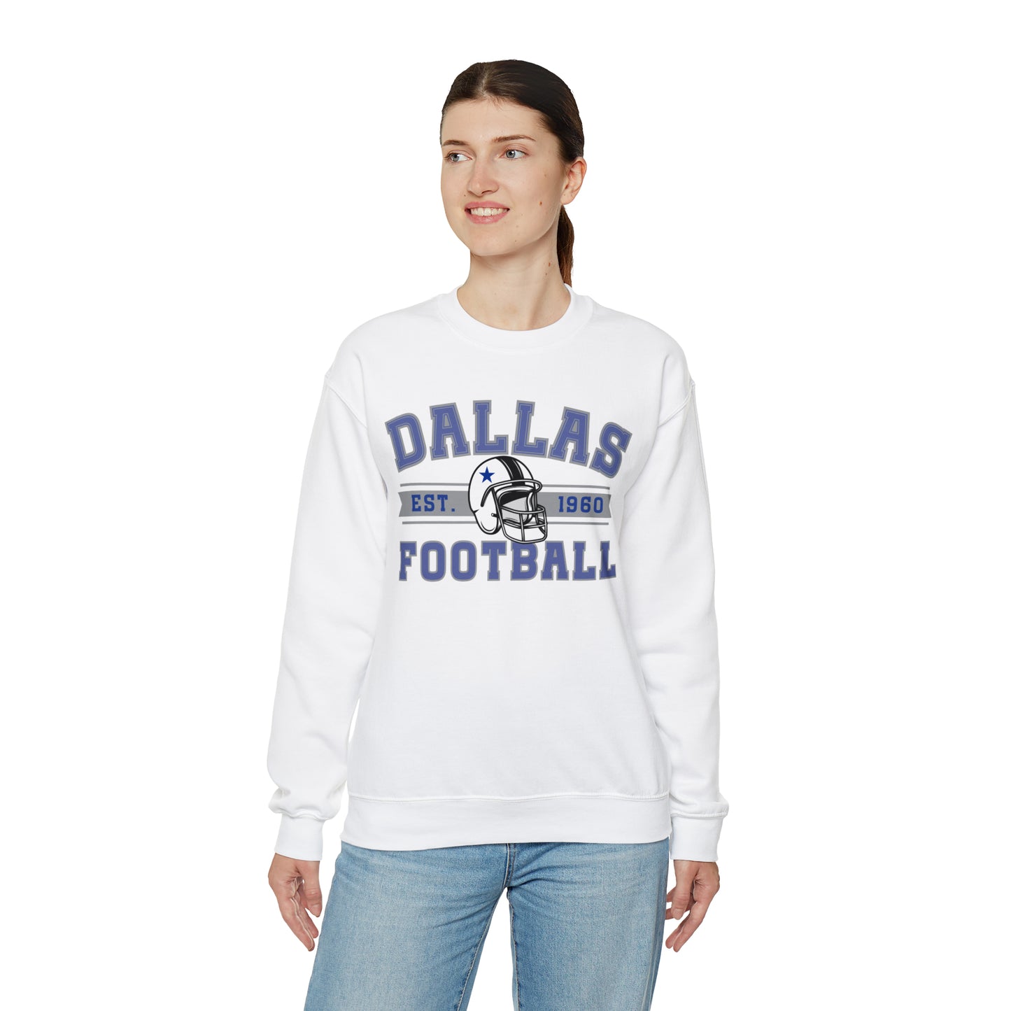 Dallas Football Sweatshirt - Happy Place Studio
