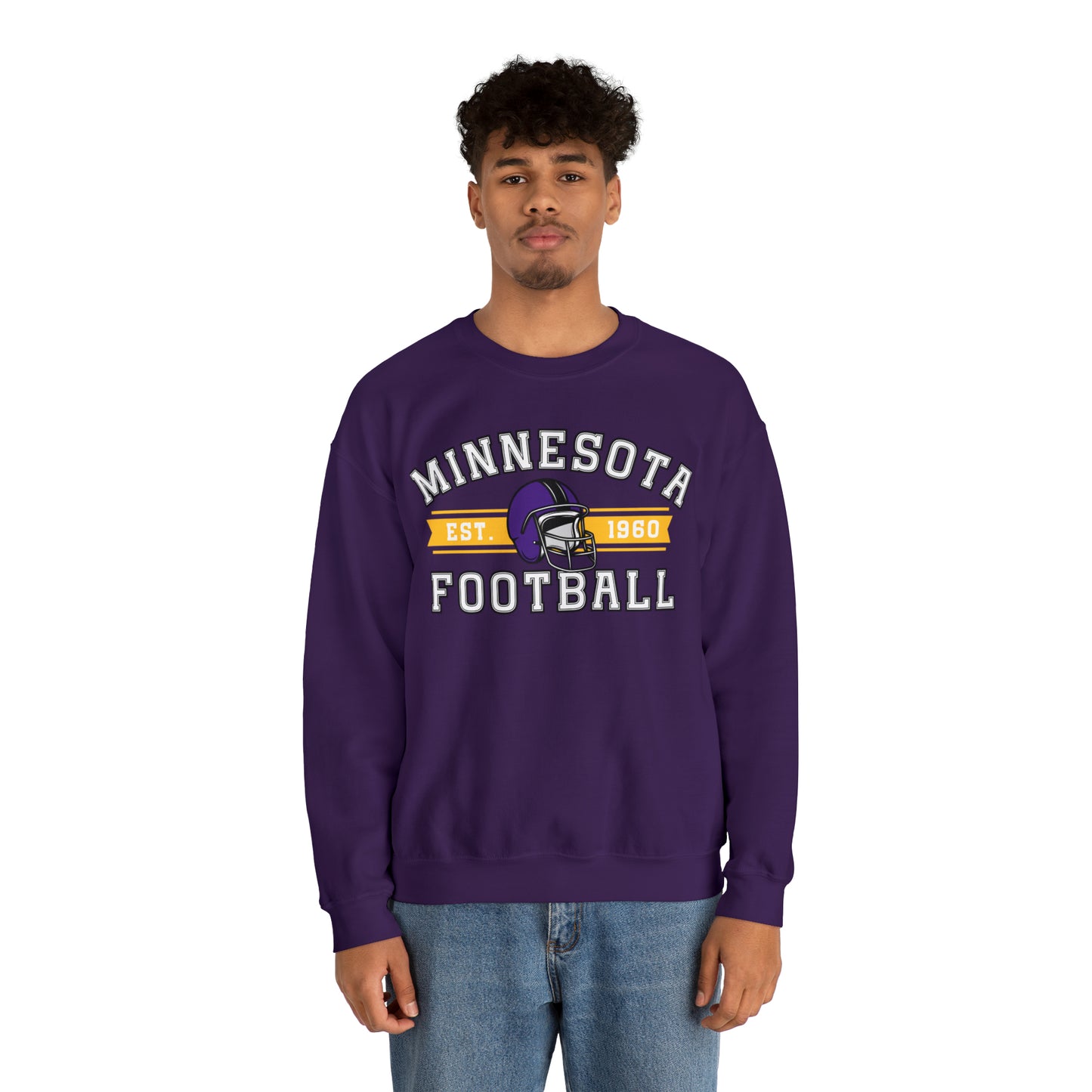 Minnesota Football Sweatshirt - Happy Place Studio
