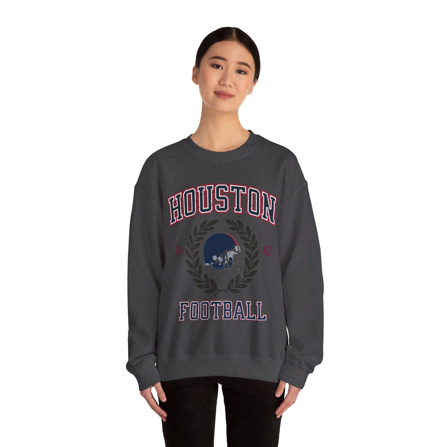 Vintage Houston Sweatshirt, Houston Football Sweatshirt, Texan Football Crewneck, Houston Football Shirt, Texan Football Crewneck Sweatshirt