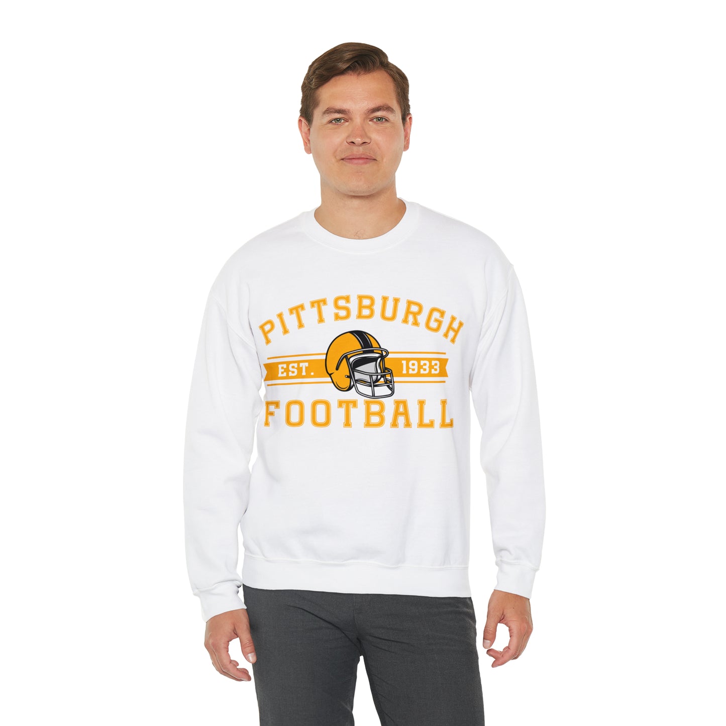 Pittsburgh Football Sweatshirt - Happy Place Studio