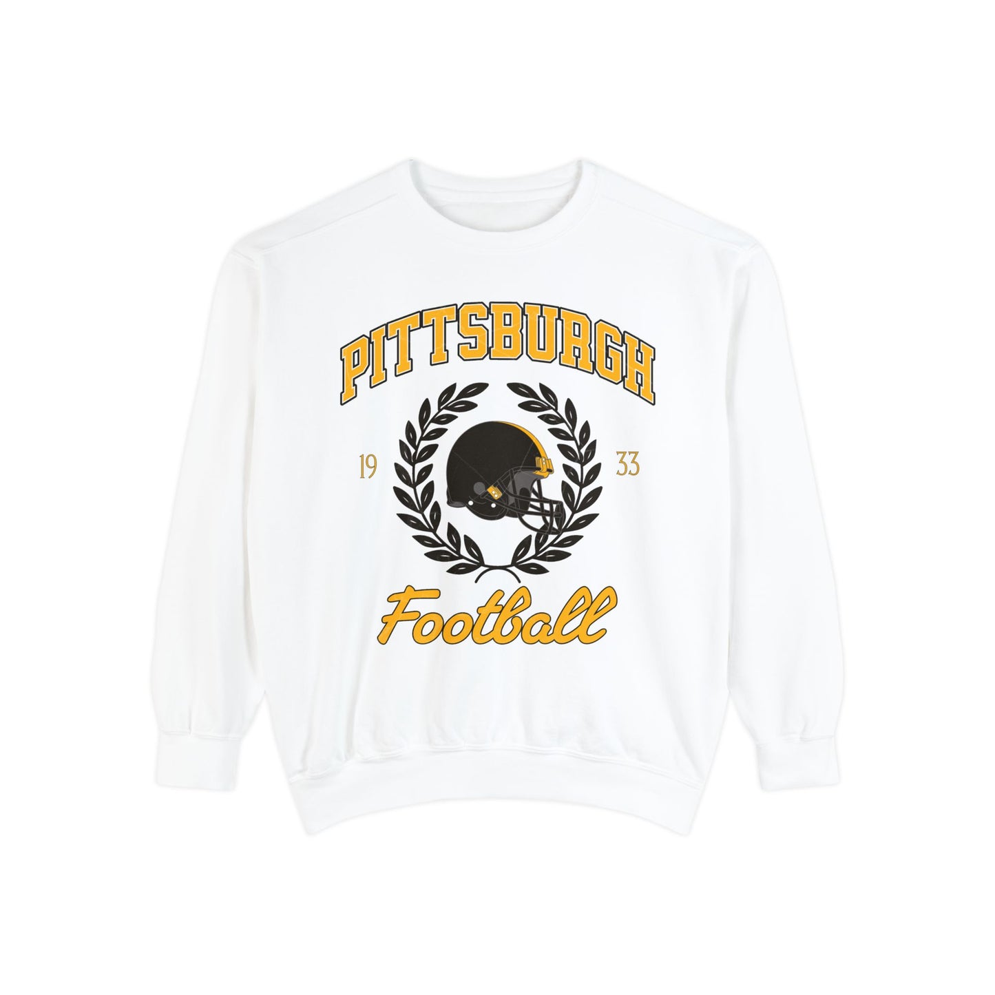 Comfort Colors Pittsburgh Football Sweatshirt