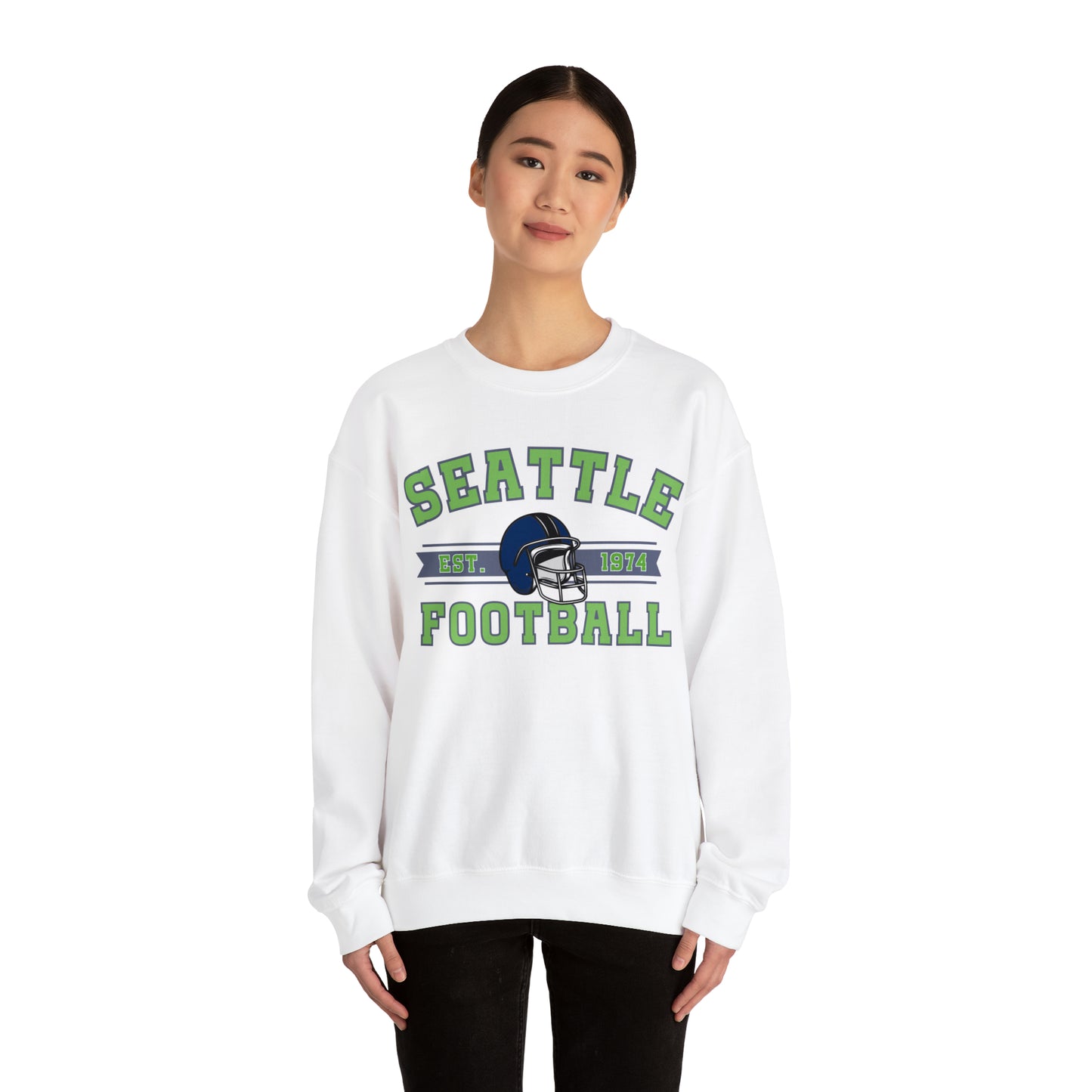 Seattle Football Crewneck - Happy Place Studio