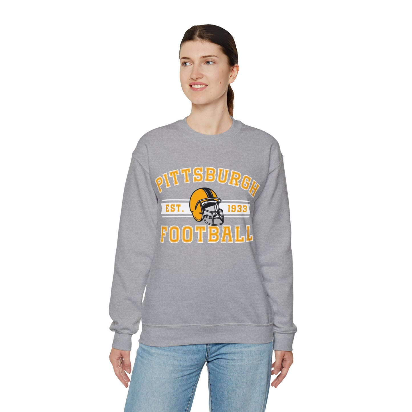 Pittsburgh Football Sweatshirt - Happy Place Studio