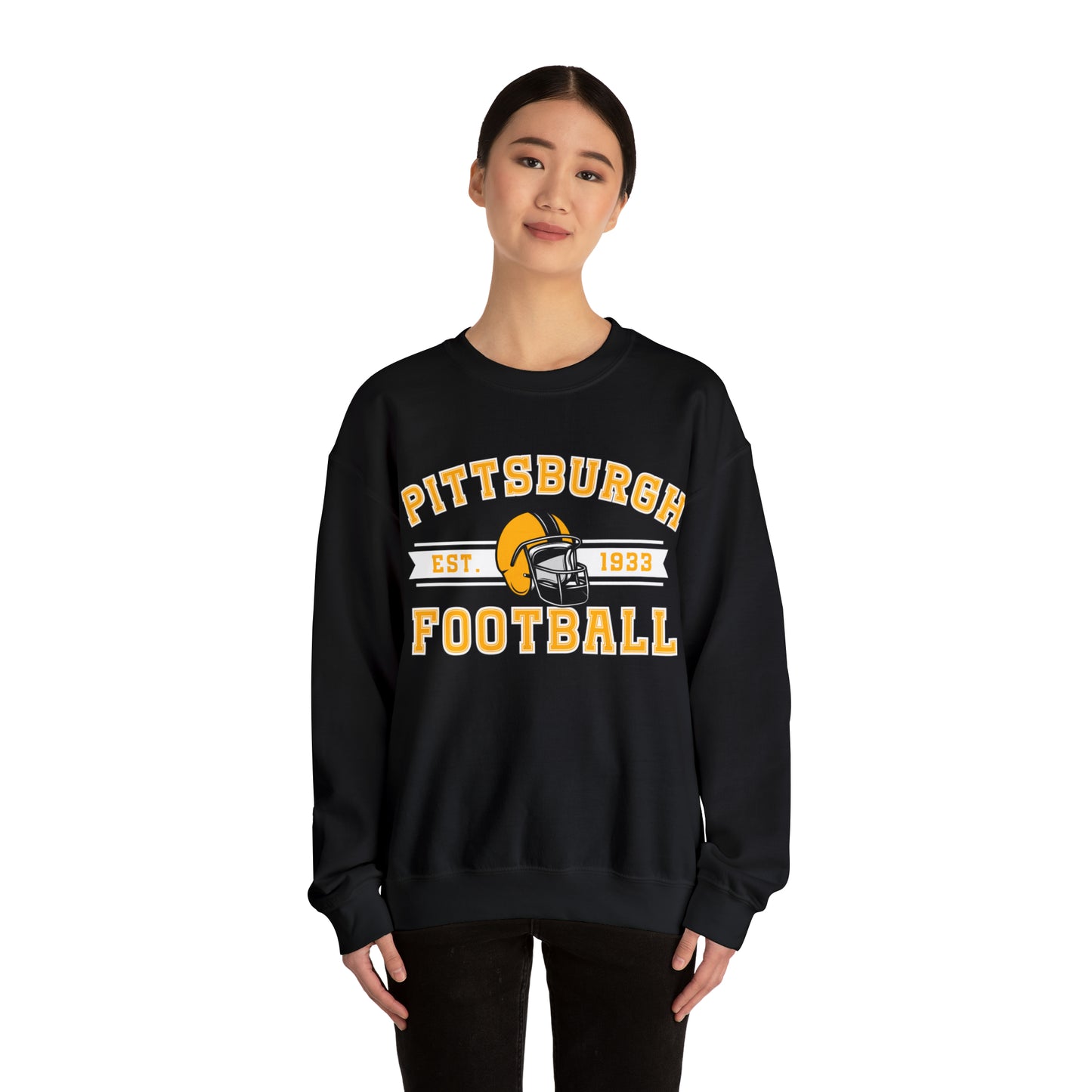 Pittsburgh Football Sweatshirt - Happy Place Studio