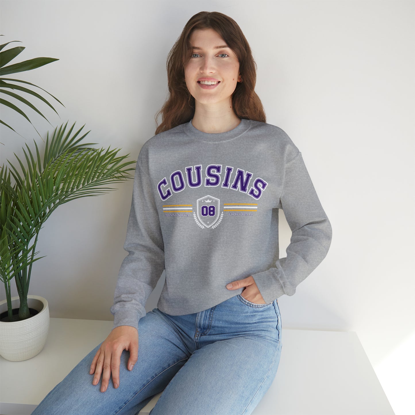 Kirk Cousins Sweatshirt - Happy Place Studio