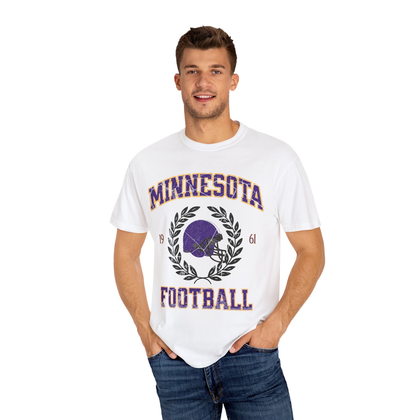 Comfort Colors Minnesota Football Shirt