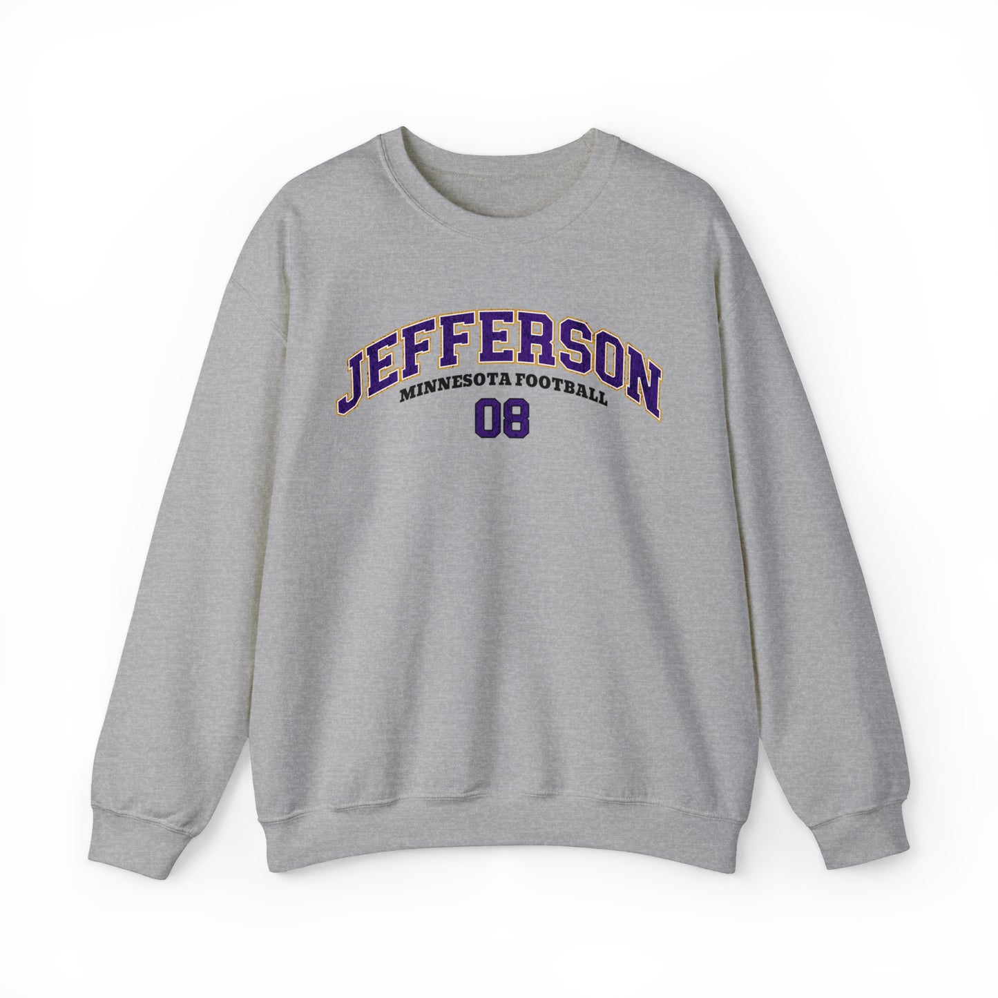 Justin Jefferson Sweatshirt, Minnesota Football Sweatshirt,Justin Jefferson Crewneck,Skol Minnesota,Justin Jefferson Shirt,Viking Sweatshirt - Happy Place Studio