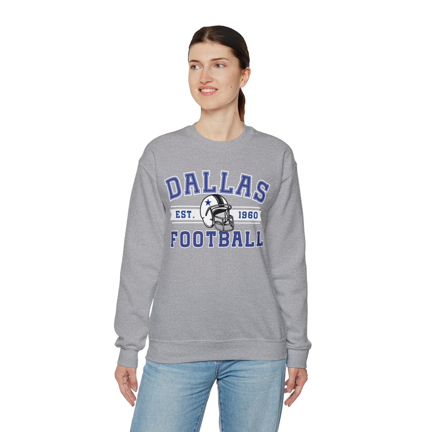 Dallas Football Sweatshirt - Happy Place Studio